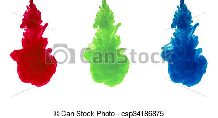 450x244 Sketch Rgb Food Color On The White Background . - Rgb Sketch