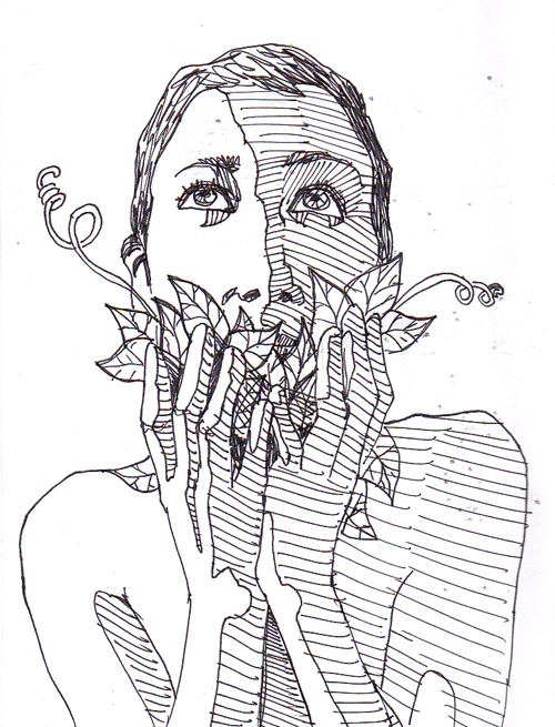 500x655 Heather Clements Art Rhapsody - Rhapsody Sketch