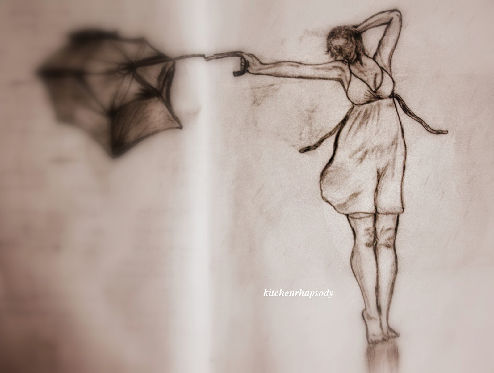 1600x1207 Kitchen Rhapsody Moody Monsoon! - Rhapsody Sketch