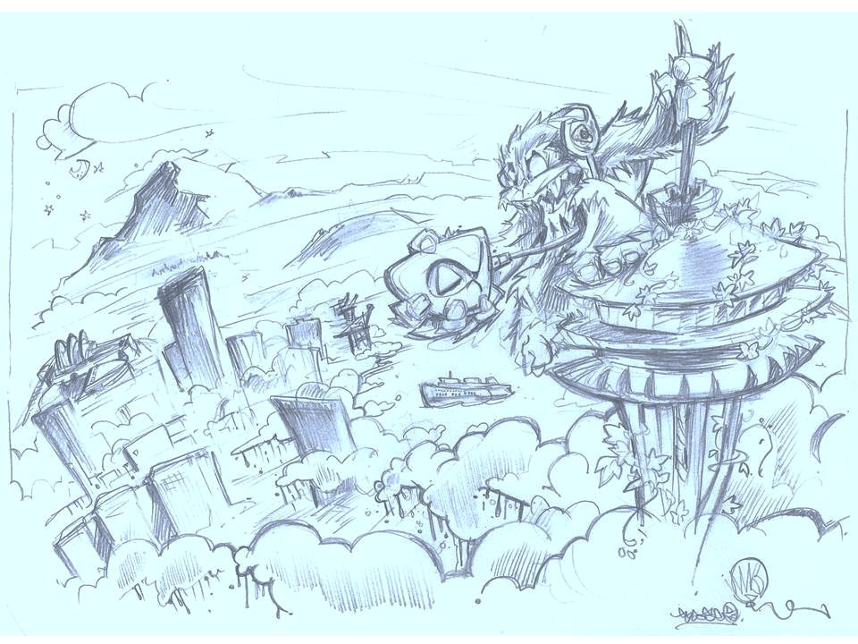 960x720 Rhapsody Sasq Mural Sketch Sma Kevin Sensei23 Sullivan - Rhapsody Sketch