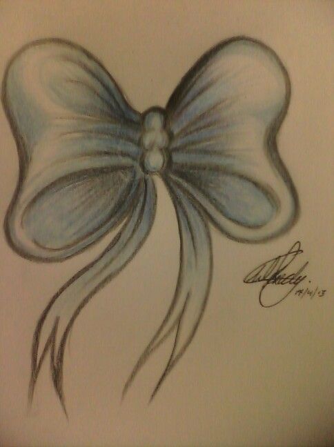 484x648 Drawn Bow Tie Cartoon Christmas - Ribbon Bow Sketch