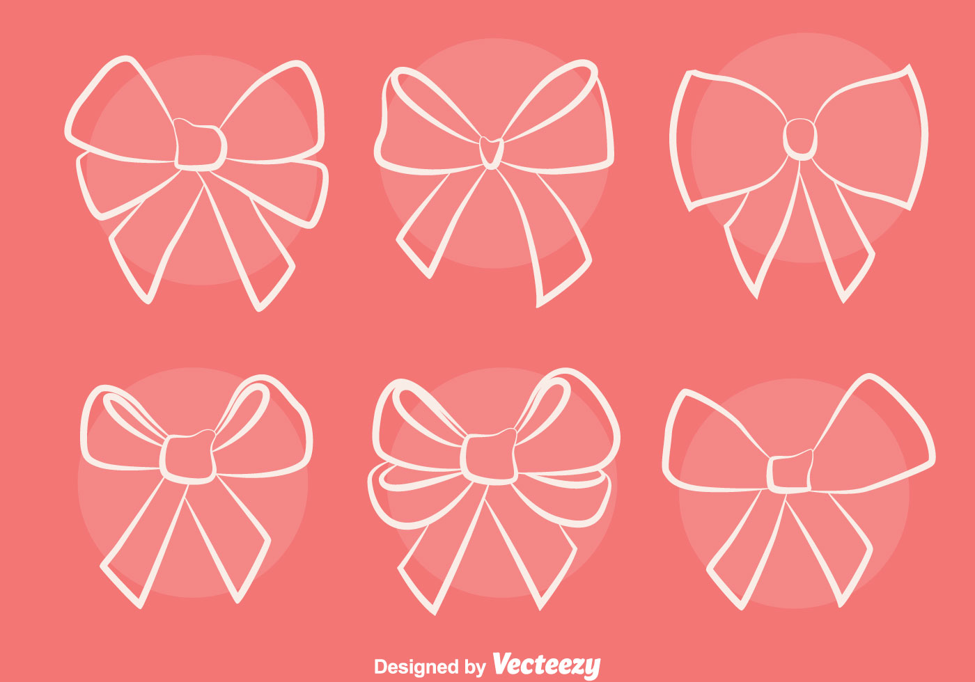1400x980 Sketch Ribbon Free Vector Art - Ribbon Sketch