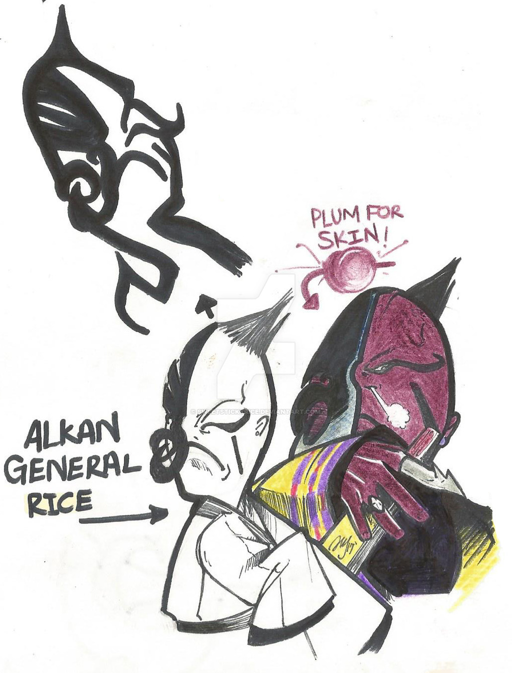 1024x1346 Rice Character Sketch By Sweetstickyrice - Rice Sketch