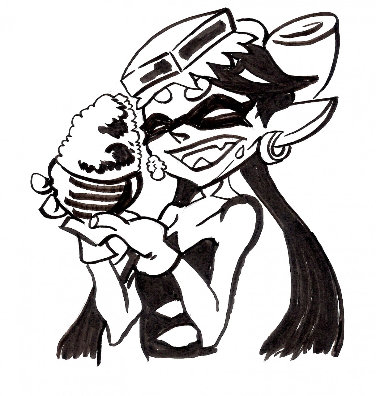 1216x1280 Callie Rice Sketch By Punishedkom - Rice Sketch