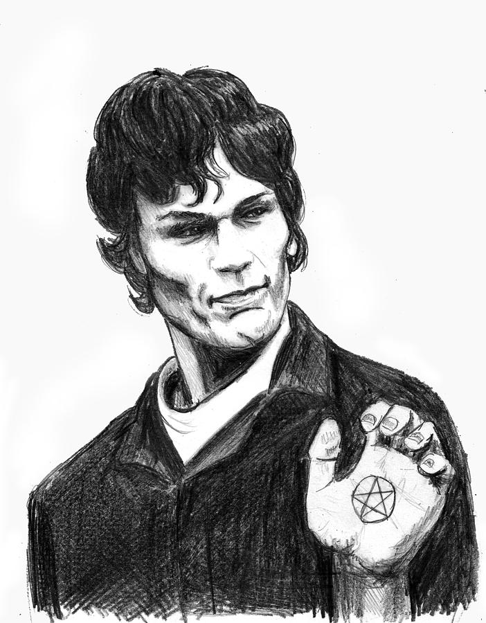 702x900 Richard Ramirez Drawing By Amy Balot - Richard Ramirez Sketch