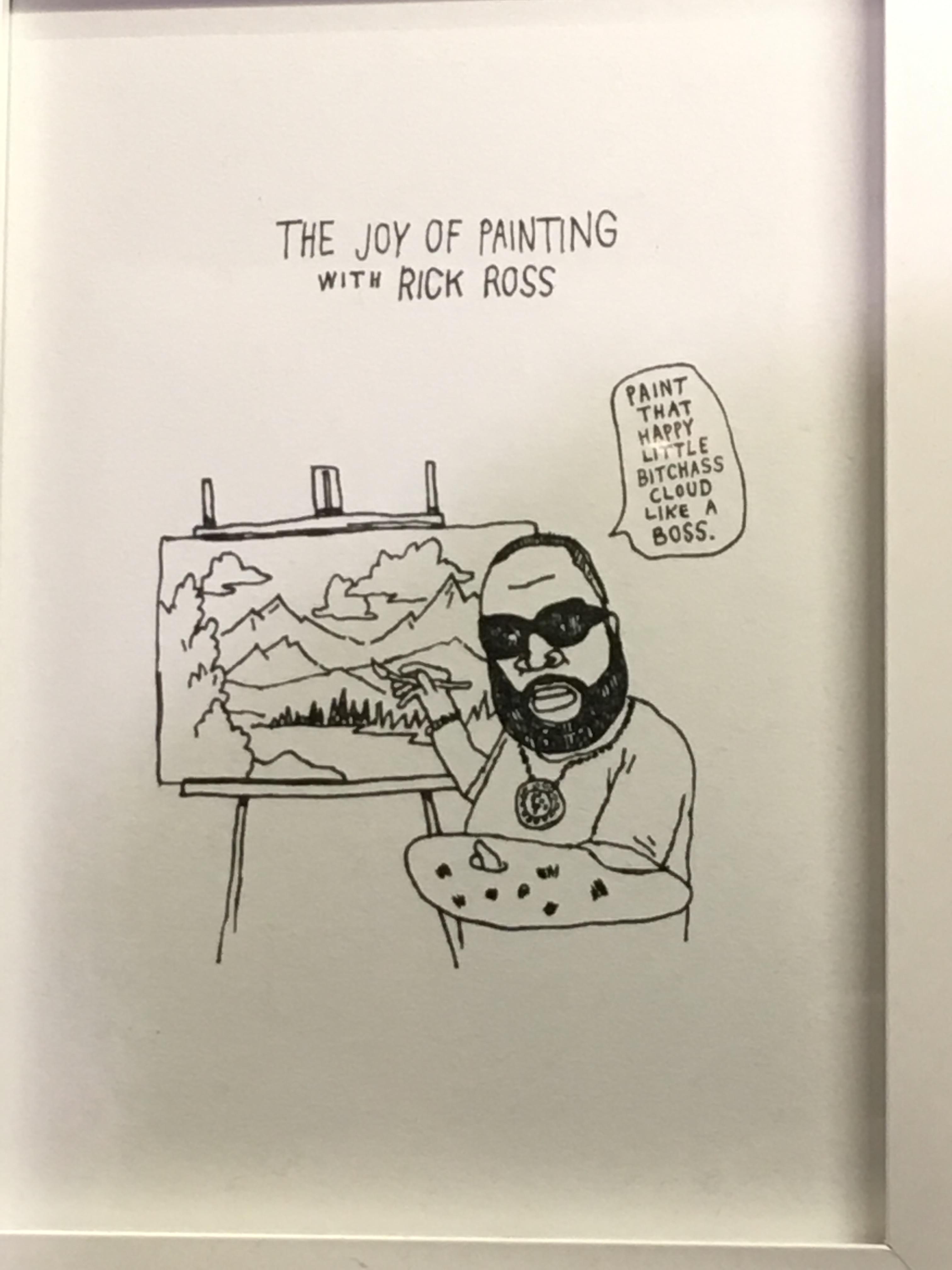 3024x4032 Painting With Rick Ross - Rick Ross Sketch