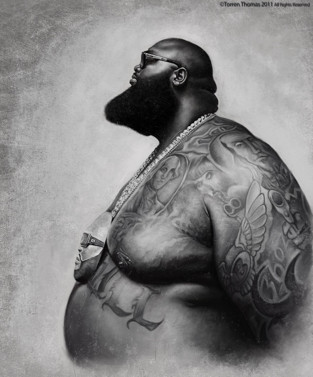 1022x1233 Torren278 Rick Ross - Rick Ross Sketch