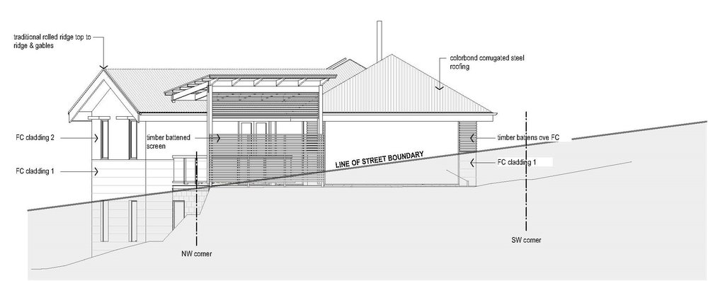 1000x397 Habitat Architects - Ridgetop Roof Sketch