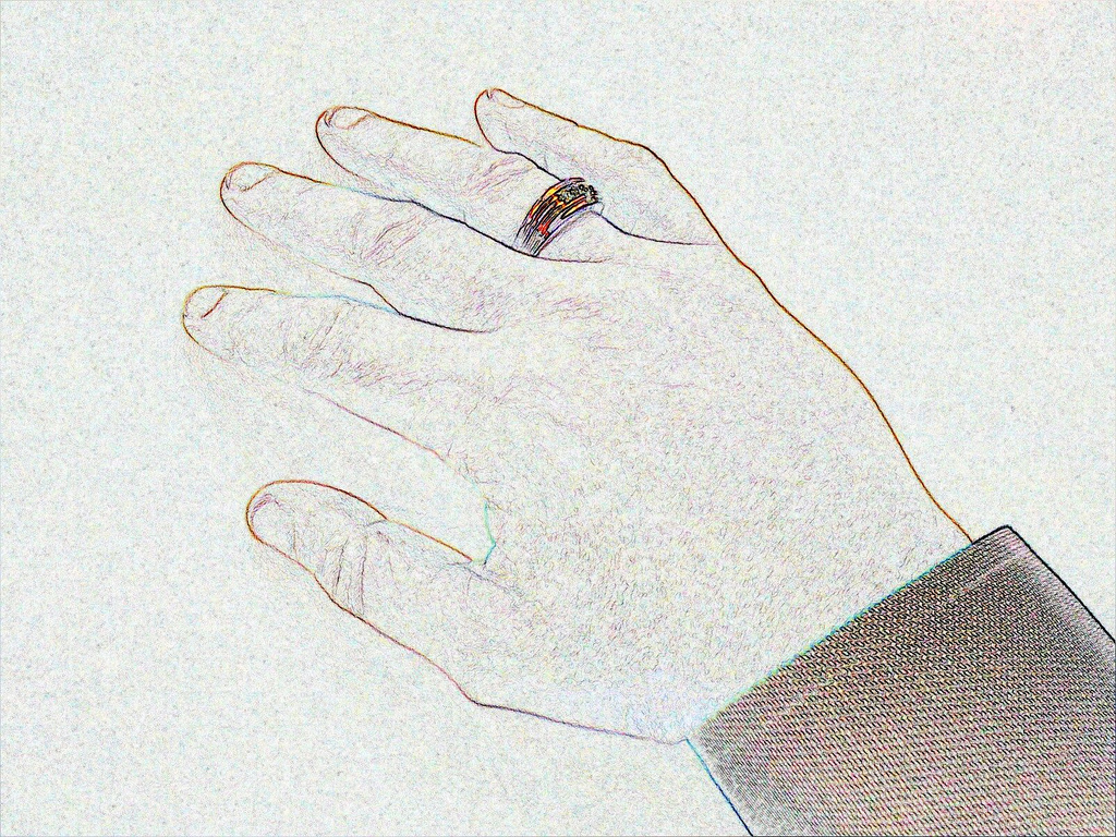 1024x768 Hand - Right Hand Sketch