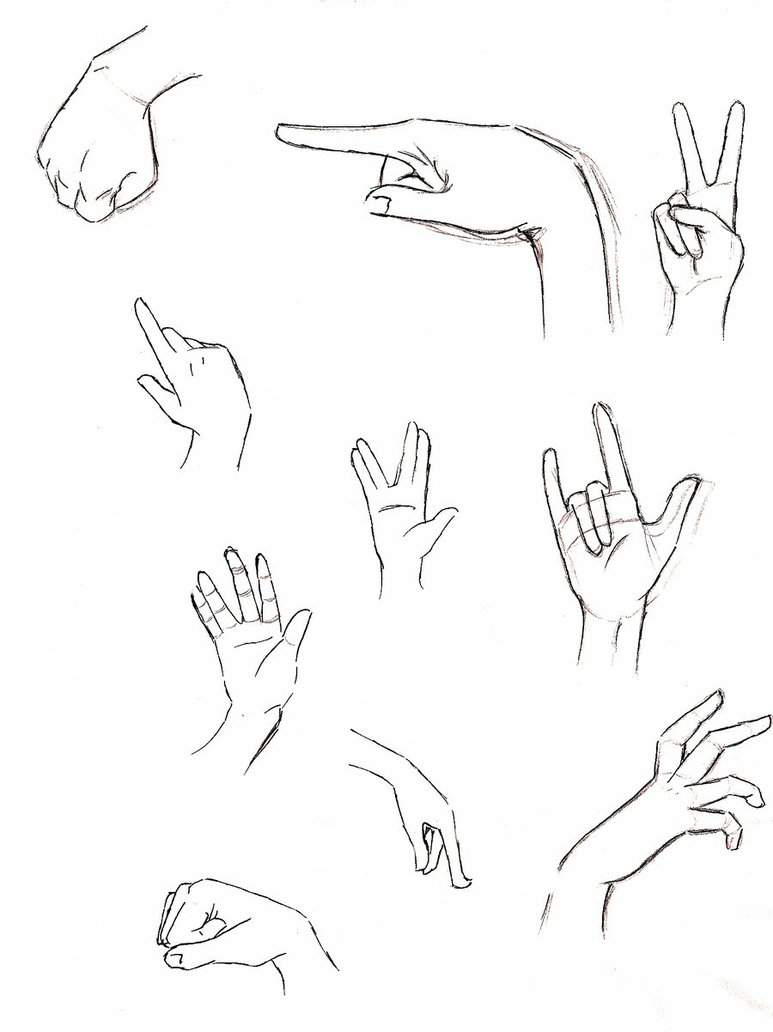 773x1032 Right Hand Sketch - Right Hand Sketch