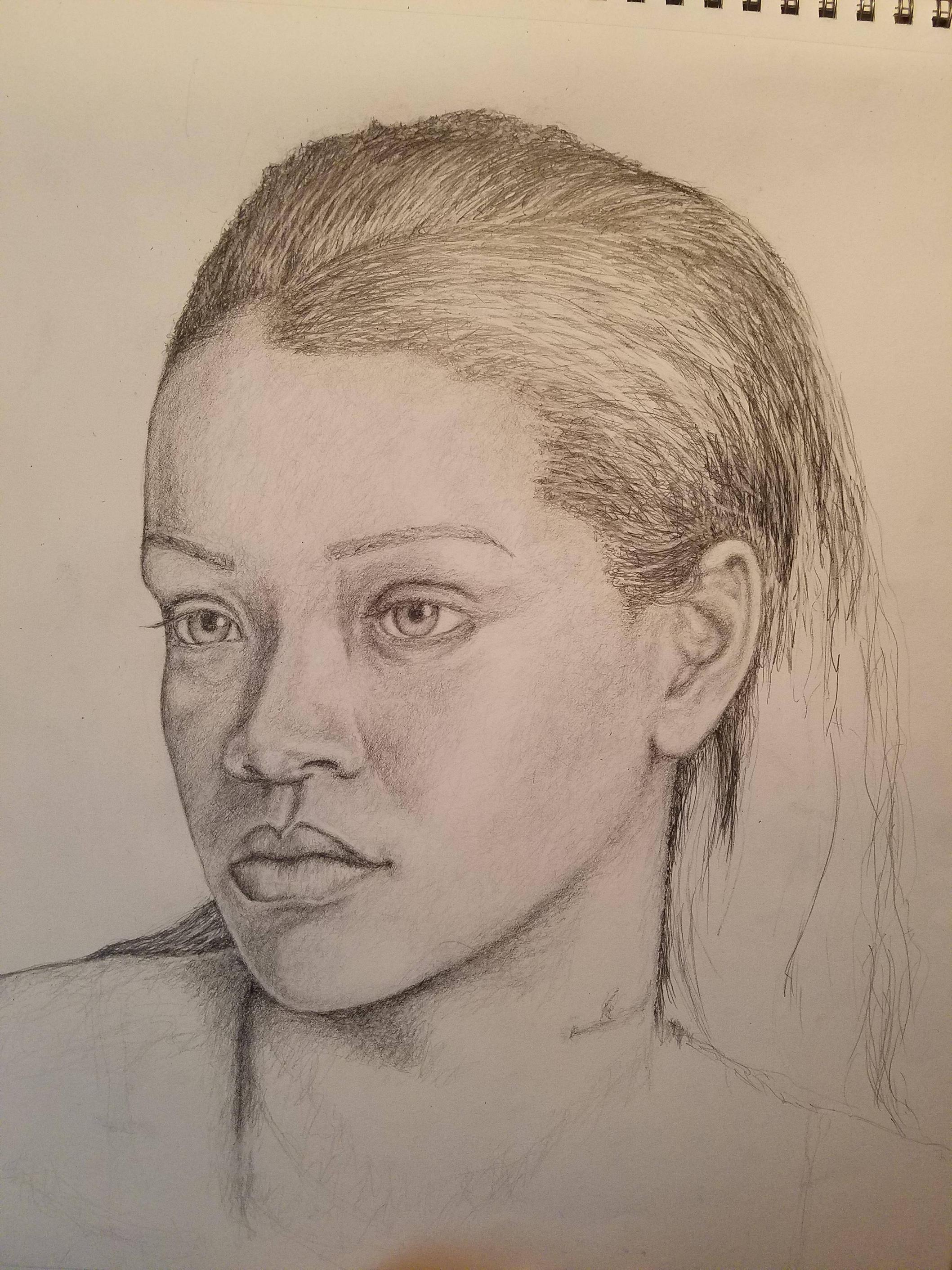 2117x2822 Rihanna Sketch Cont. - Rihanna Sketch