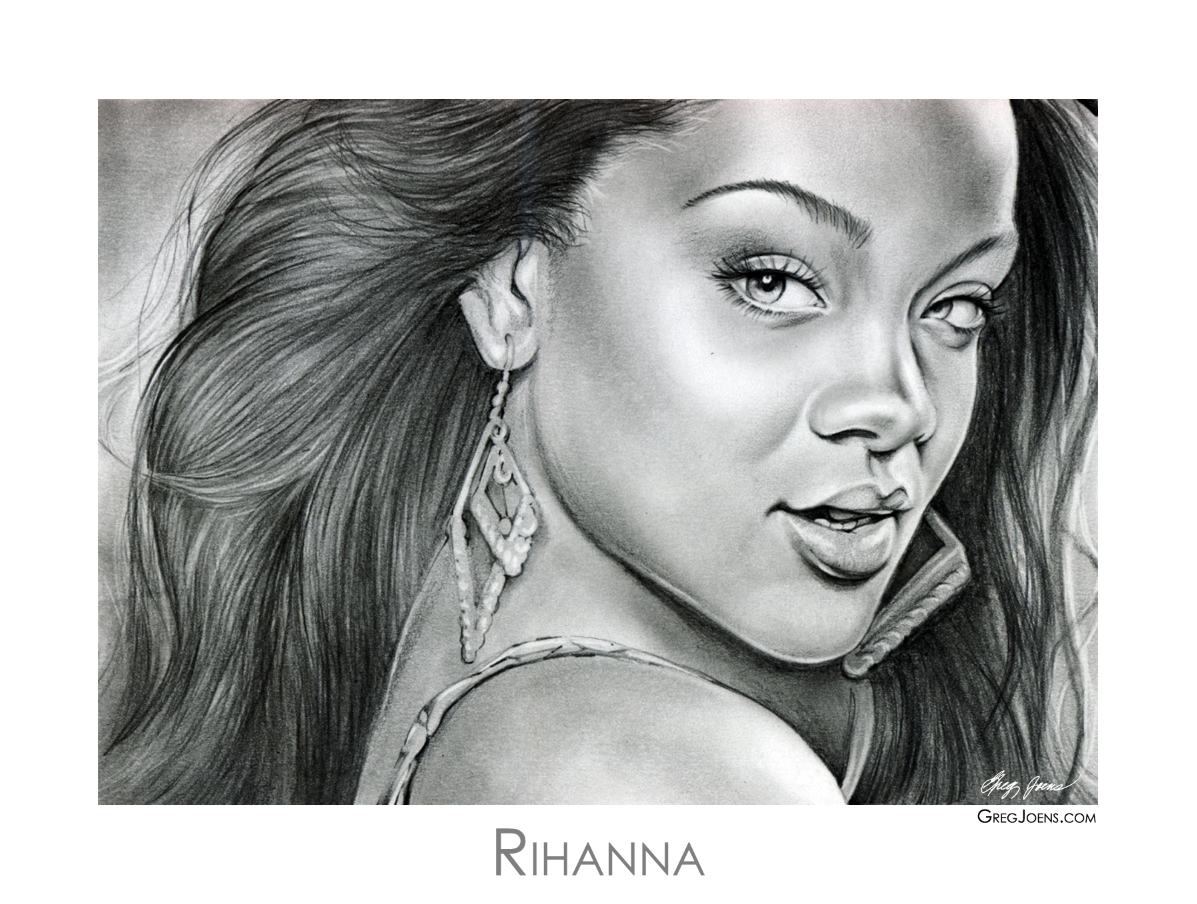 1197x904 Sketch Of The Day Rihanna - Rihanna Sketch