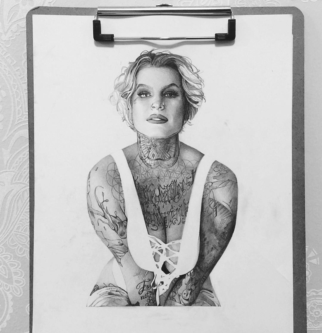 1080x1118 Rihanna Illustration Portrait Sketch On Instagram - Rihanna Sketch