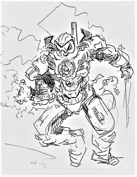 547x706 Steem Sketch - Rim Sketch