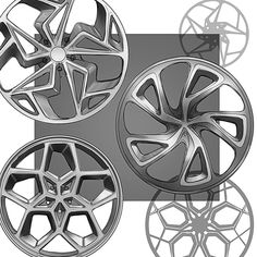 236x236 307 Best Car Wheels Design Images In 2018 Hs - Rim Sketch