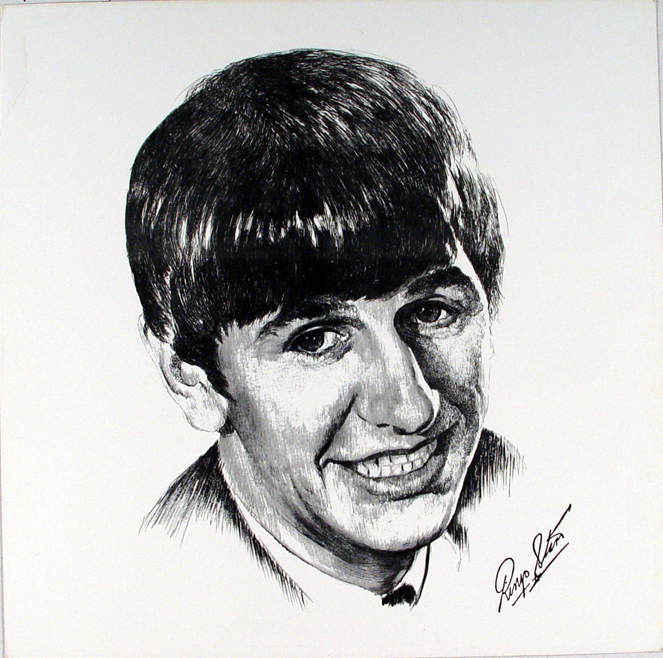 960x954 Ringo Starr Vintage Print - Ringo Starr Sketch
