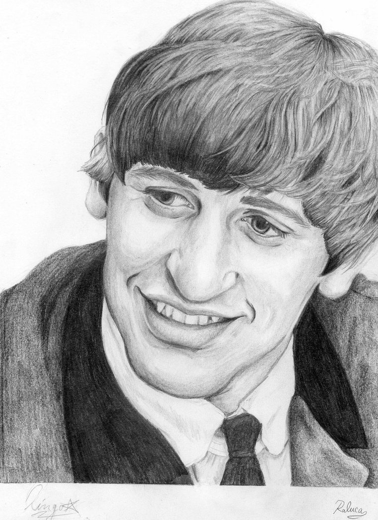 762x1048 Ringo Starr By Ayumi58 - Ringo Starr Sketch