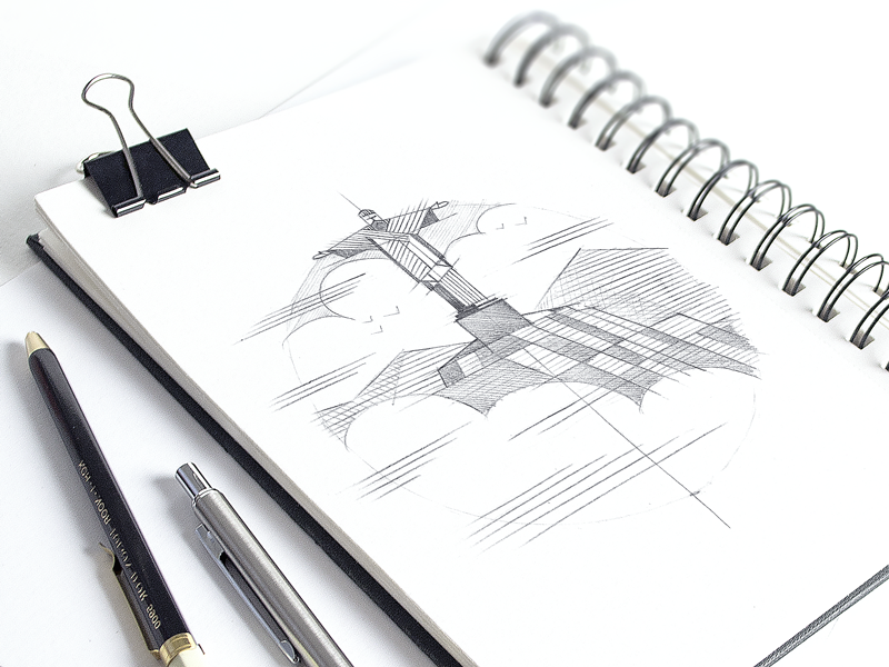 800x600 Rio De Janeiro Illustration Sketching Phase By Ramotion - Rio De Janeiro Sketch