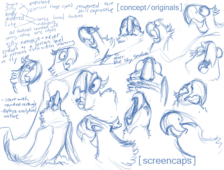 756x576 Rio Sketches By Fayne Of Fur - Rio Sketch