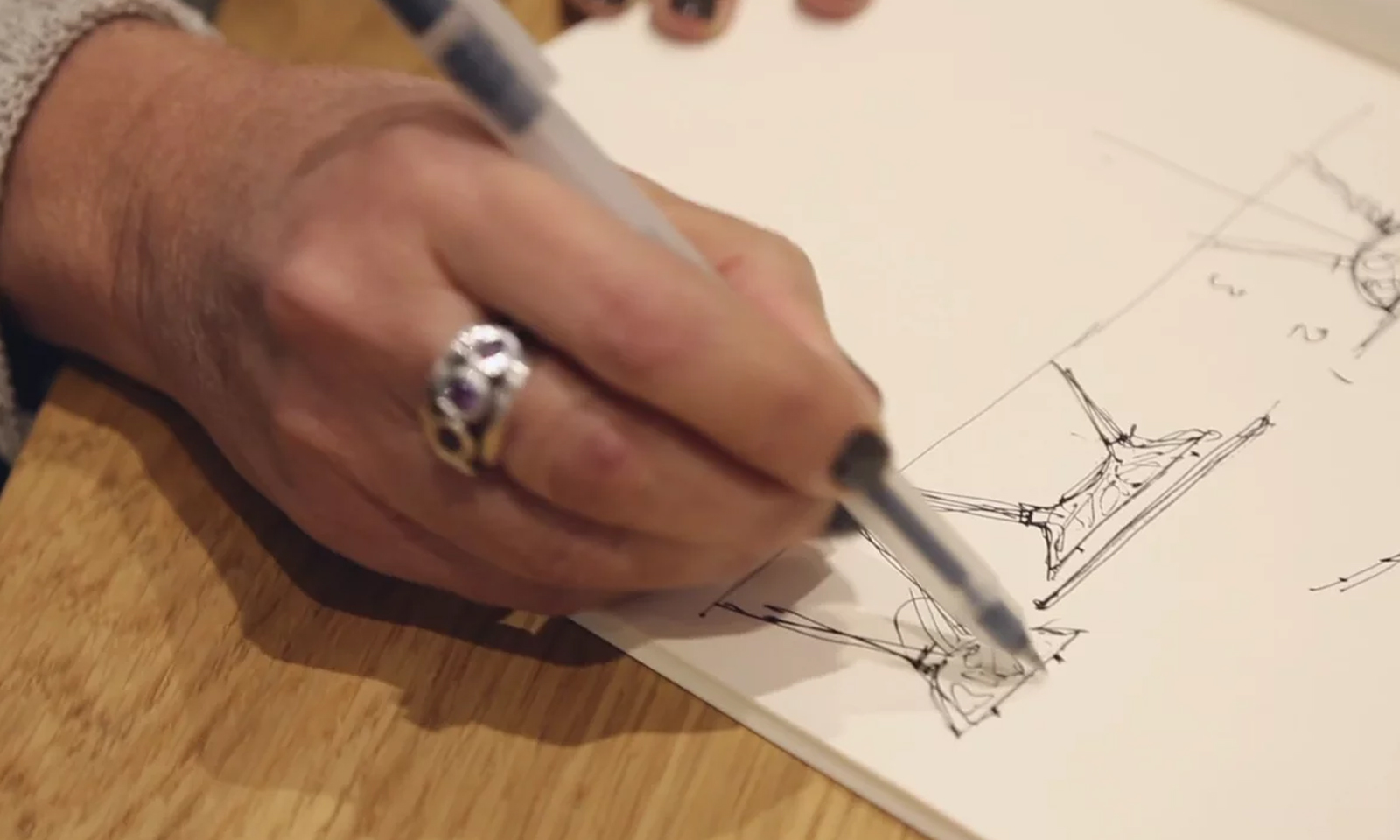 1600x960 Sketch Series Rio Table By Morgan Furniture Design Insider - Rio Sketch