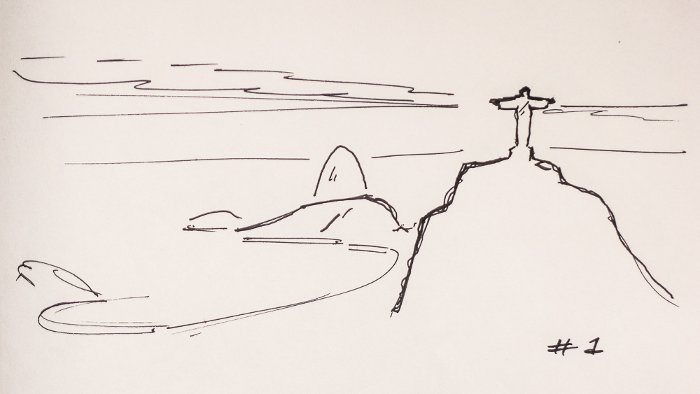 1000x563 Daily Sketch Challenge Gallery Sketching In - Rio Sketch