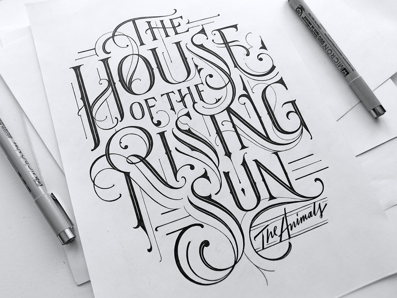 800x600 The House Of The Rising Sun By Mateusz Witczak - Rising Sun Sketch
