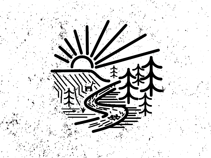 800x600 River Sketch By Janis Zalitis - River Sketch