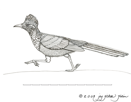 450x350 Road Runner Black And White Clipart - Road Runner Sketch