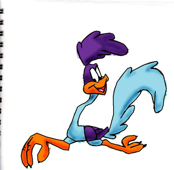721x708 Road Runner Sketch Edited By Sonichog6 - Road Runner Sketch