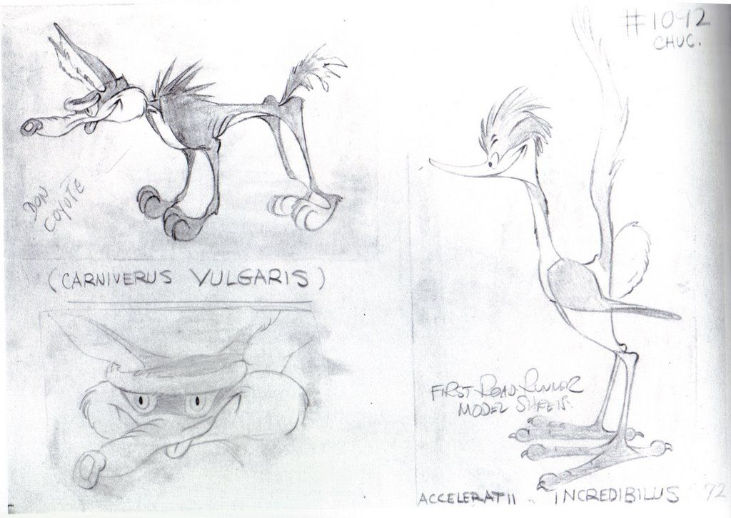 Road Runner Sketch at PaintingValley.com | Explore collection of Road ...