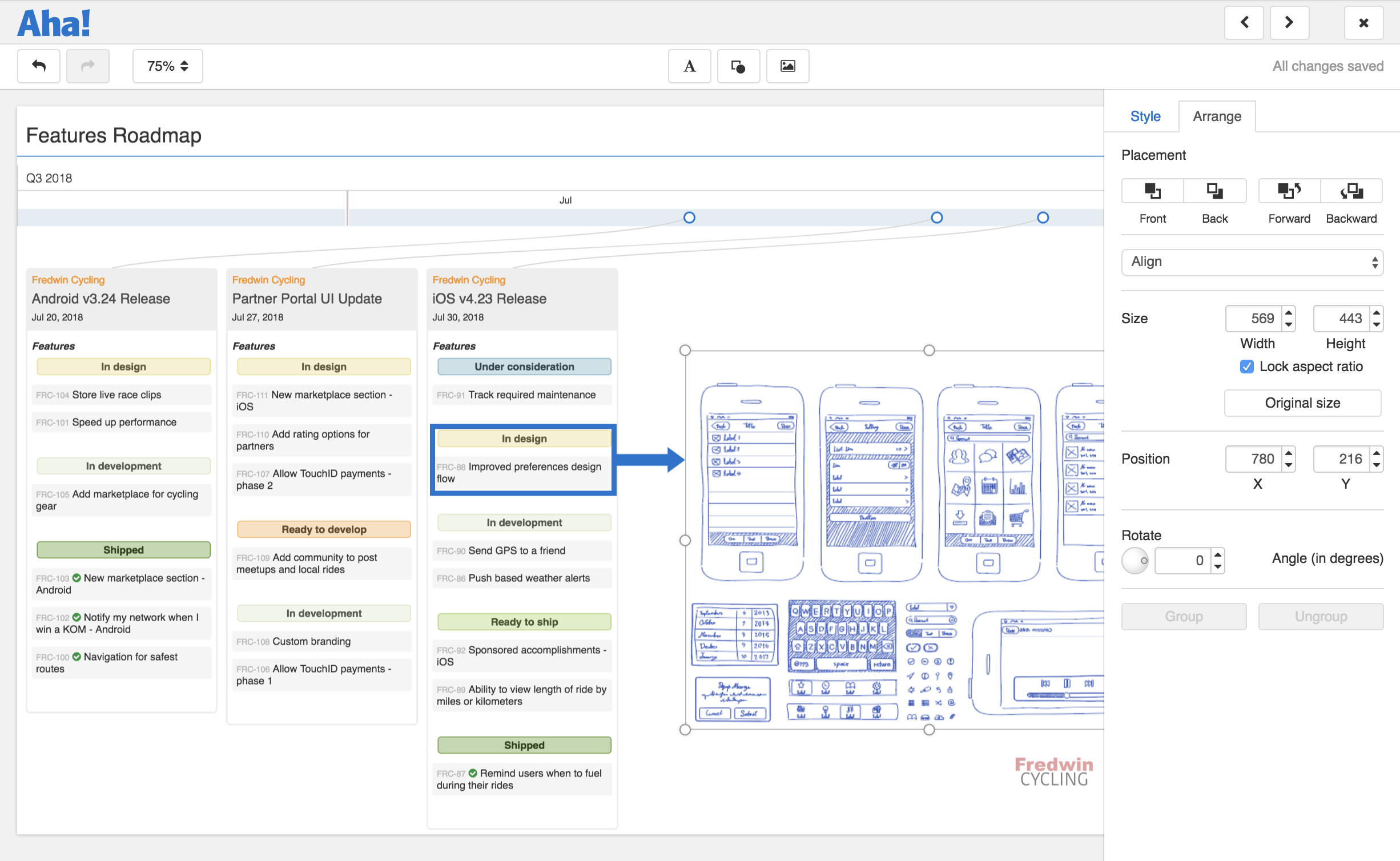 2452x1508 Just Launched! A New Presentation Editor To Showcase Beautiful - Roadmap Sketch