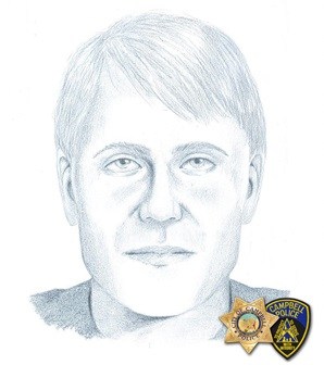 298x336 Police Release Sketch Of Suspect In Campbell Armed Robbery - Robbery Sketch
