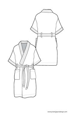 236x388 31 Best Free Mens Fashion Flat Sketches Images Flat - Robe Sketch