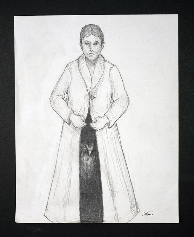 655x800 The Robe Of Inner Silences - Robe Sketch