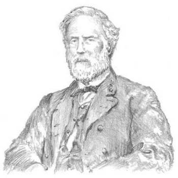 350x350 General Robert E Lee By Atouchofelegance Atouchofelegance - Robert E Lee Sketch