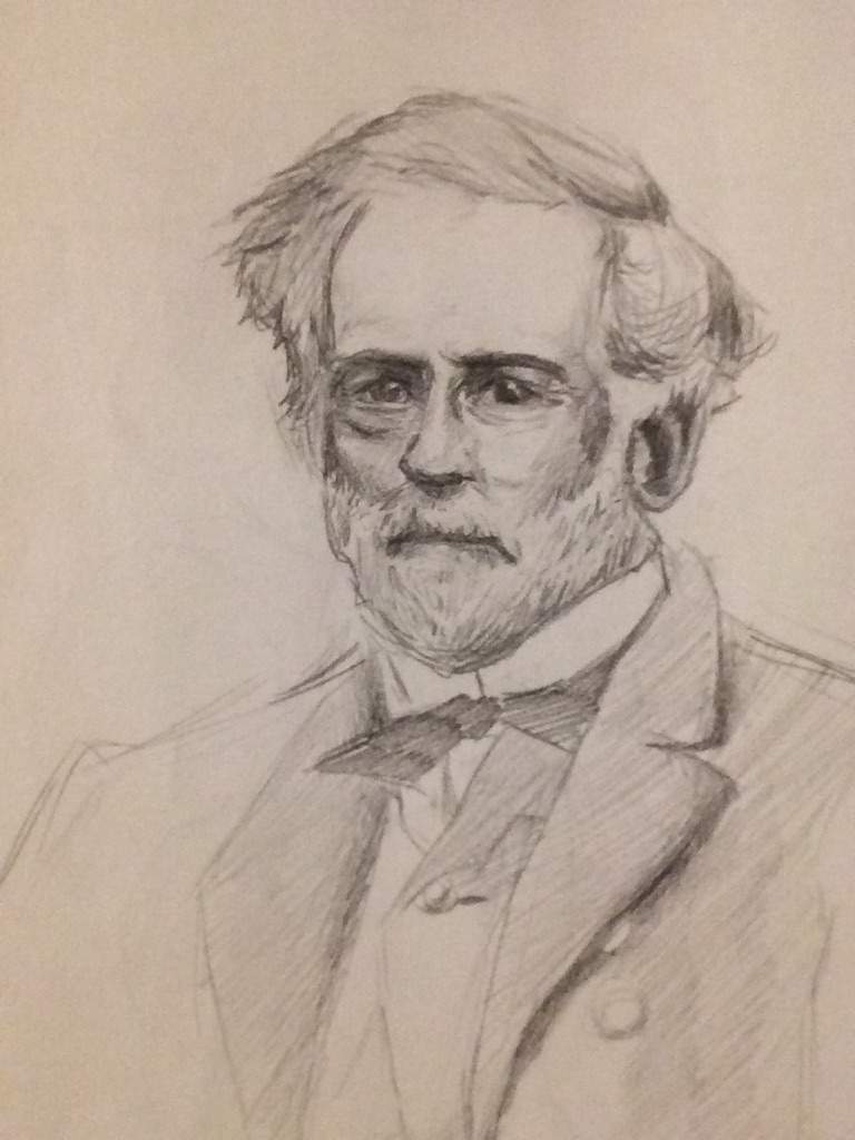 768x1024 General Robert E. Lee Art Amino - Robert E Lee Sketch