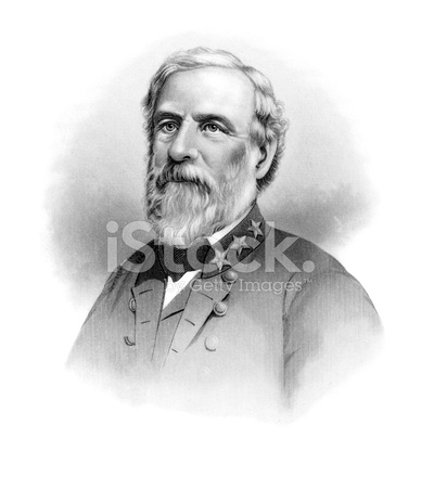 388x440 Portrait Of Robert Lee Stock Vector - Robert E Lee Sketch