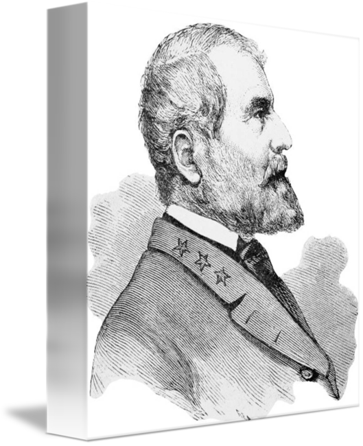 529x650 Robert E Lee Portrait Illustration By Alleycatshirts @zazzle - Robert E Lee Sketch