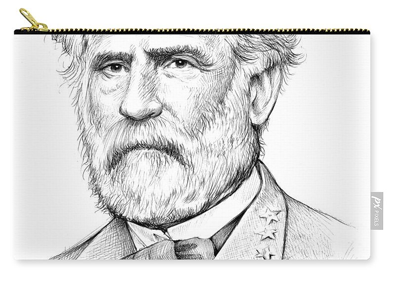 800x570 Robert E. Lee Carry All Pouch For Sale By Greg Joens - Robert E Lee Sketch