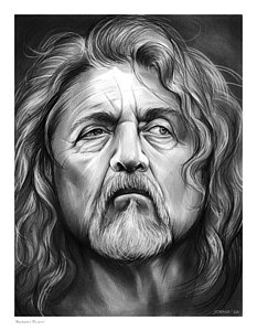 233x300 Robert Plant Drawings Fine Art America - Robert Plant Sketch