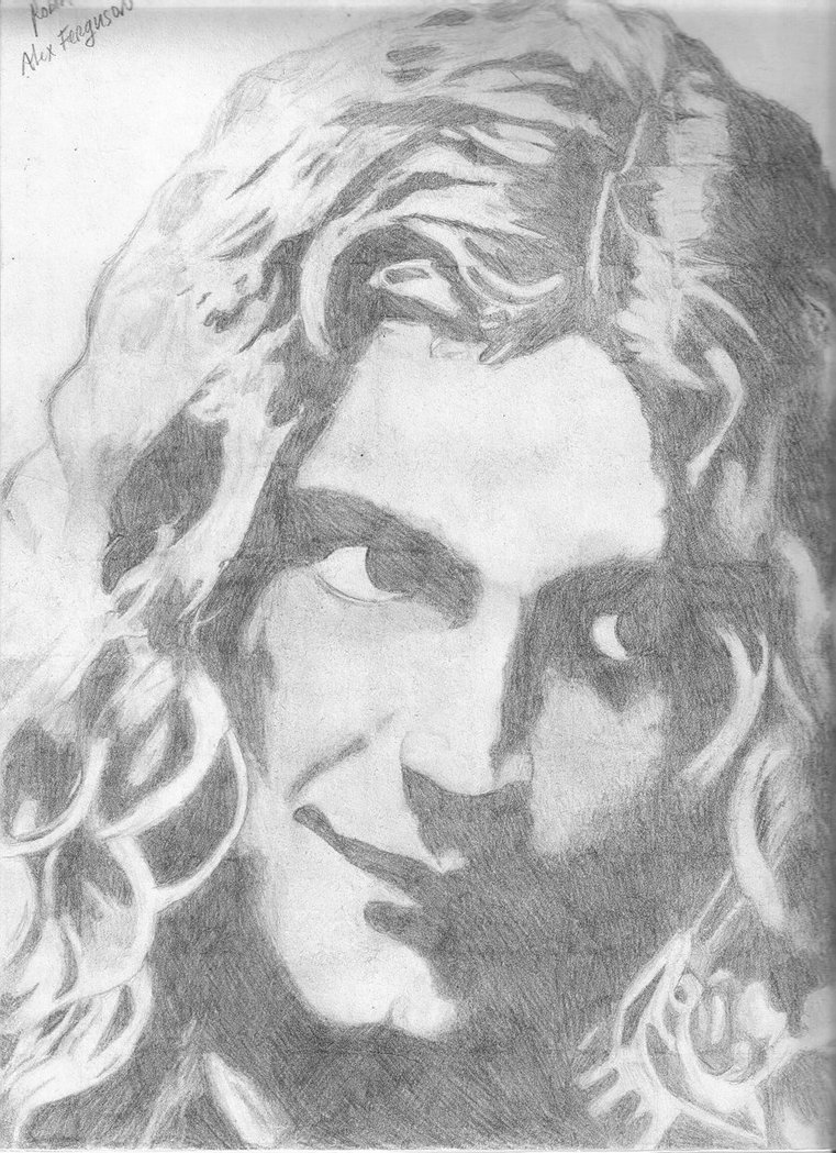 761x1049 Robert Plant By Alexandra658590 - Robert Plant Sketch