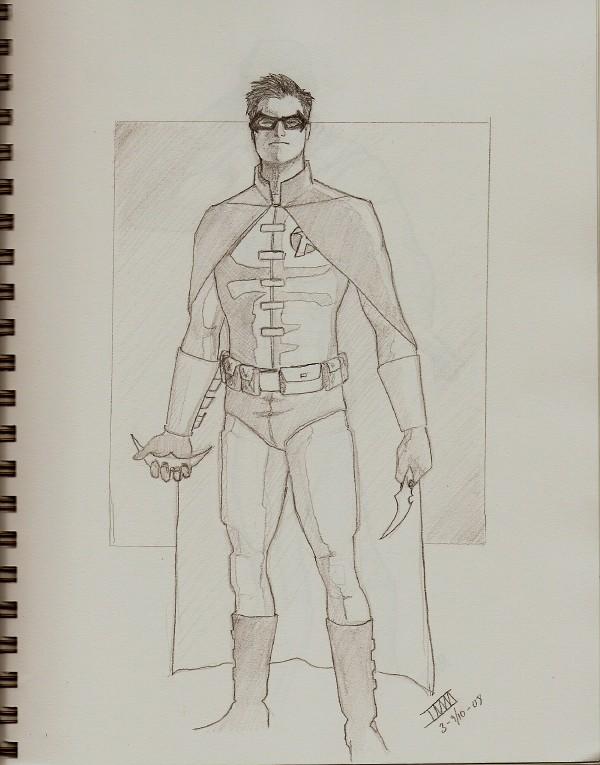 600x765 Robin Sketch By Immages - Robin Sketch