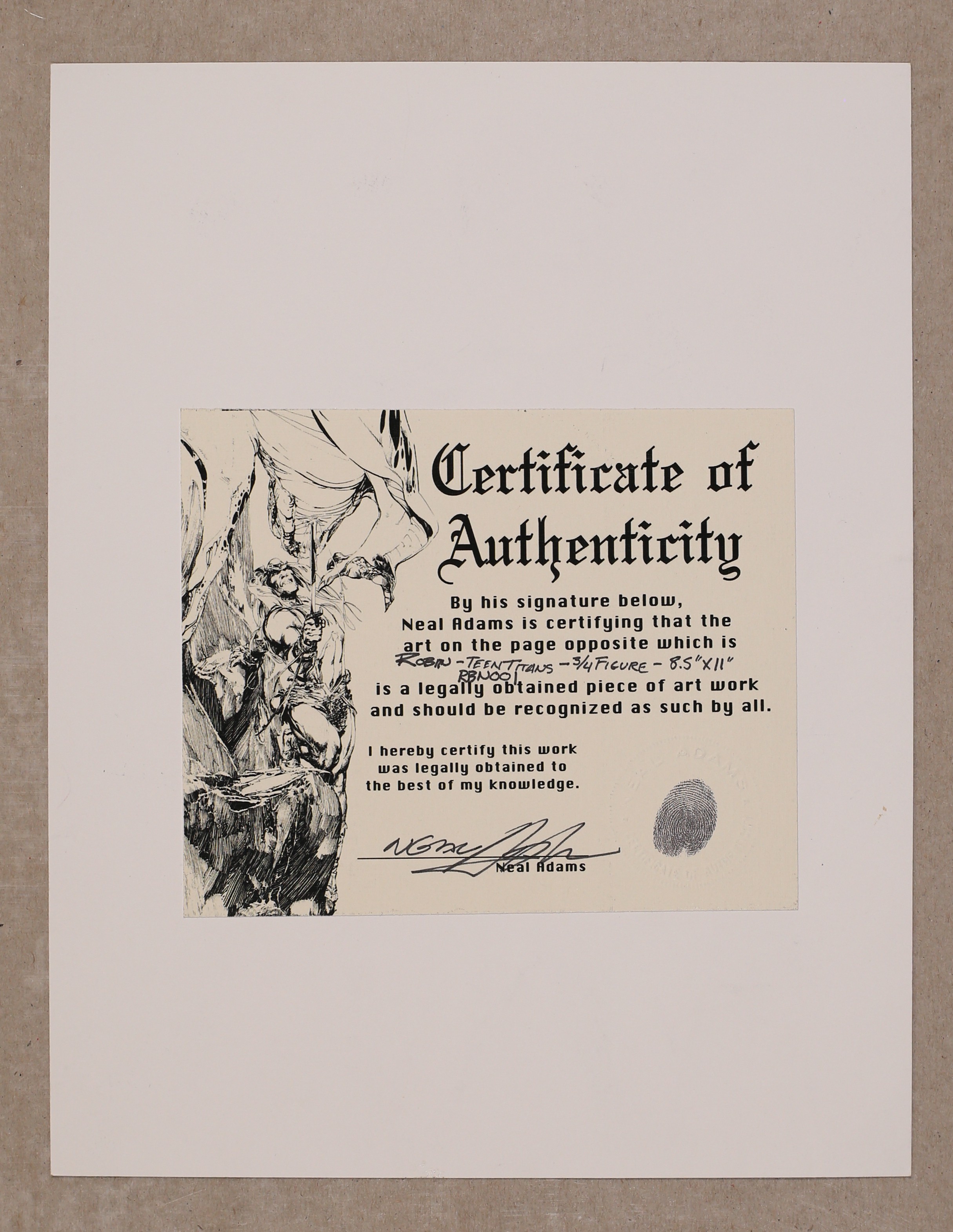 2430x3144 Robin Sketch By Neal Adams - Robin Sketch