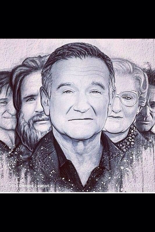533x800 Robin Williams Is The Man. - Robin Williams Sketch