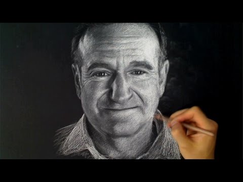 480x360 Drawing Robin Williams - Robin Williams Sketch