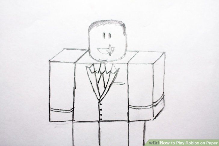 How To Draw Roblox Characters Step By Step Learn How To Draw - how to make a roblox character drawing