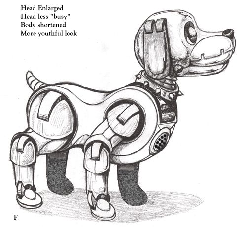 491x460 Tcs Bud Robot Dog Designs Beating Heart Robot - Robot Dog Sketch