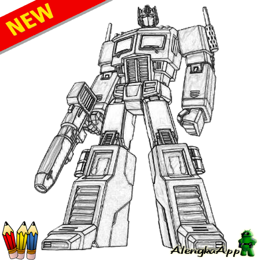 512x512 Learn To Draw A Robot Sketch Latest Version Apk Androidappsapk.co - Robot Sketch