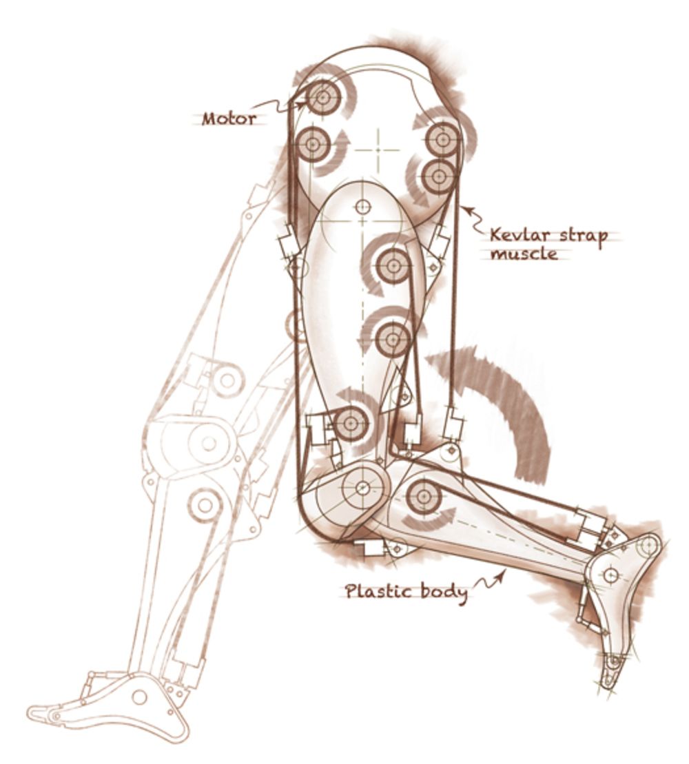 1000x1109 Rough Sketch We Made A Robot That Moves Like A Person Popular - Robot Sketch