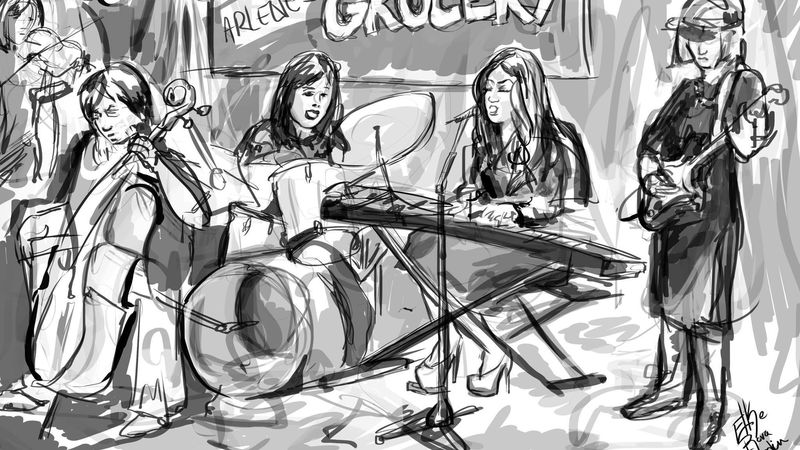 800x450 An All Girl Hasidic Rock Band Is Reshaping Live Music, But Men - Rock Band Sketch